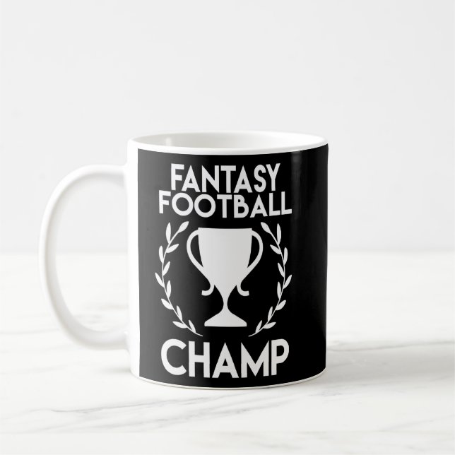Fantasy Football Champion Cool Best League Team Gi Kaffeetasse (Links)