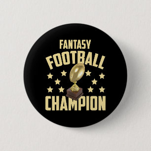Fantasy Football Champion Entwurf Party Button