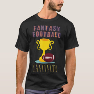 Fantasy Football Champion Trophäe Gewinner T-Shirt