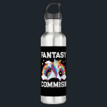 Fantasy Football Commish Funny Dabbing Unicorn Dra Edelstahlflasche<br><div class="desc">Fantasy Football Commish Funny Dabbing Unicorn Draft Champ T-Shirt</div>