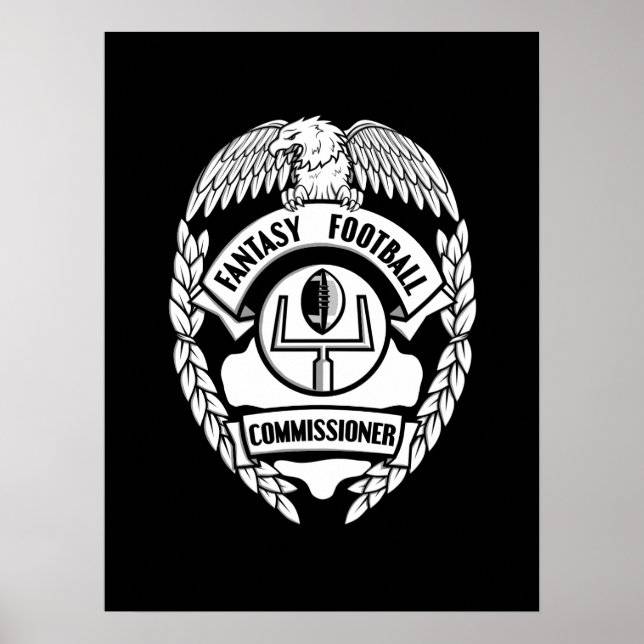 Fantasy Football Commission Poster (Vorne)