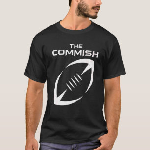 Fantasy Football Commissioner Entwurf Party Kommis T-Shirt