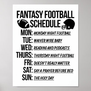 Fantasy-Football-Draftparty  Poster