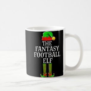 Fantasy Football Elf Apparel Men Boy Kind Weihnach Kaffeetasse