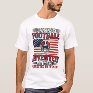 Fantasy Football Frauen Vintage Sportshirt_1 T-Shirt