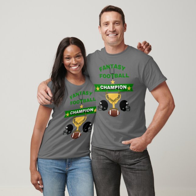 Fantasy Football Gewinner: Unbestrittene Liga Cham T-Shirt (Unisex)