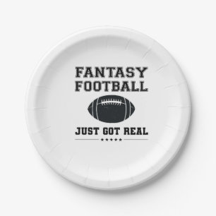 Fantasy Football Got einfach echt Pappteller