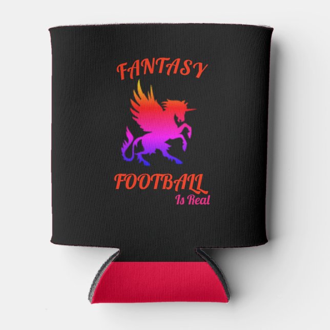Fantasy Football ist real Dosenkühler (Vorderseite)