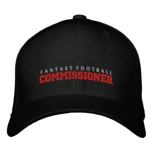 Fantasy Football-Kommissar Hat Bestickte Baseballkappe