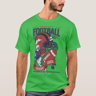 Fantasy Football League 2023 Oversized auf Deutsch T-Shirt