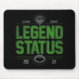 Fantasy Football League Champ Legende Status Mousepad