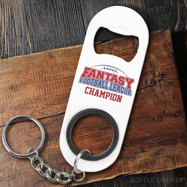 Fantasy Football League Champion Schlüsselbund Flaschenöffner (Custom Bottle Opener)