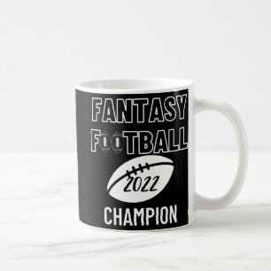 Fantasy Football League Champion Sieger 2022 Foot Kaffeetasse