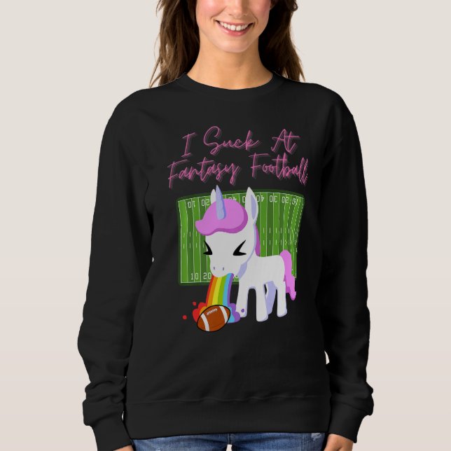 Fantasy Football League Loser Letzter Platz I Sweatshirt (Vorderseite)