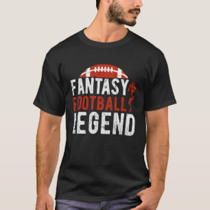 Fantasy Football Legend Flag Vater Vatertag T-Shirt