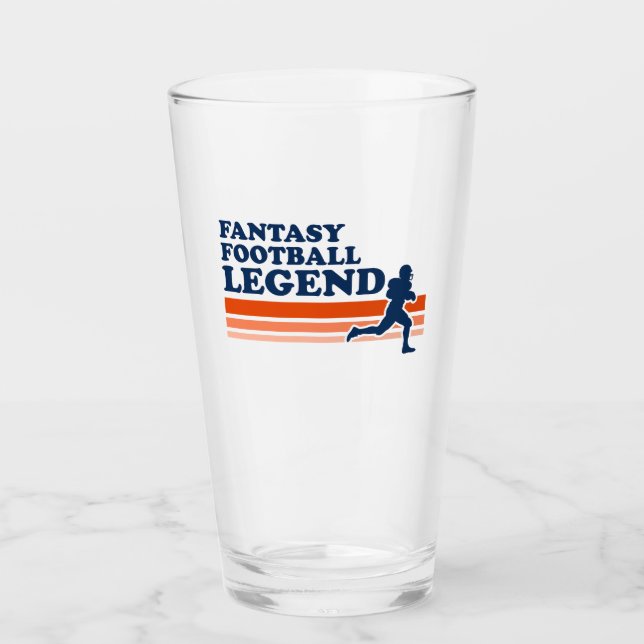 Fantasy Football Legende Glas (Vorderseite)