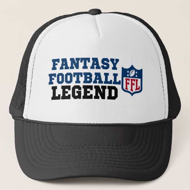 Fantasy Football Legende hat Truckerkappe (Vorderseite)