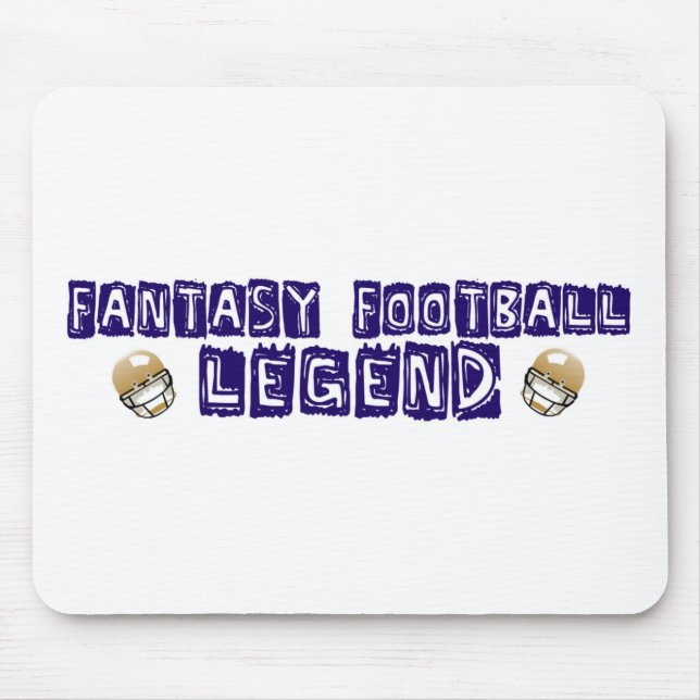 Fantasy Football Legende Mousepad (Vorne)