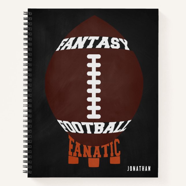 Fantasy Football Liebhaber Notizbuch (Vorderseite)