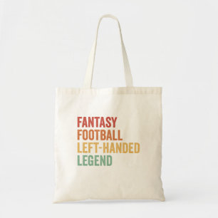 Fantasy-Football Linkshänder Legende Lustig Retro Tragetasche