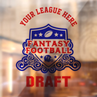 Fantasy Football-Logo Fensteraufkleber