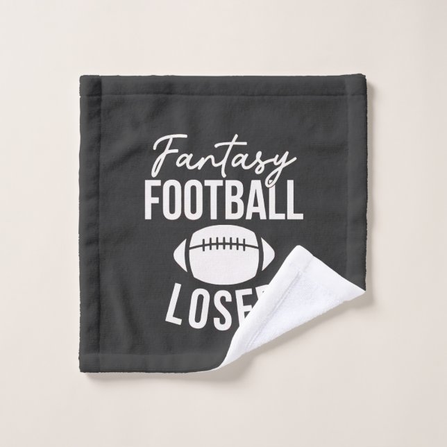 Fantasy Football Loser Football Fantasy Fantasy Fa Waschlappen (Waschlappen)