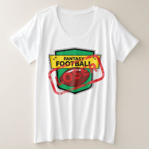 Fantasy Football Loser Strafe Große Größe T-Shirt