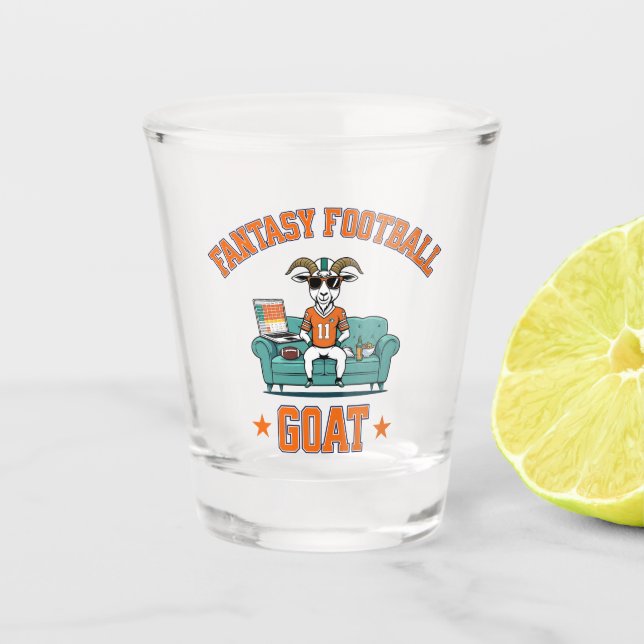 Fantasy Football  Schnapsglas (Vorderseite)