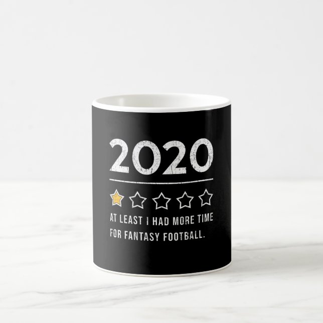 Fantasy Football Sprichwort Funny 2020 Kaffeetasse (Mittel)