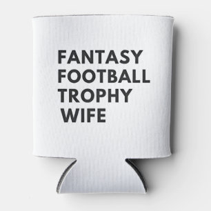 Fantasy Football Trophäe Ehefrau Funny Couples Dosenkühler