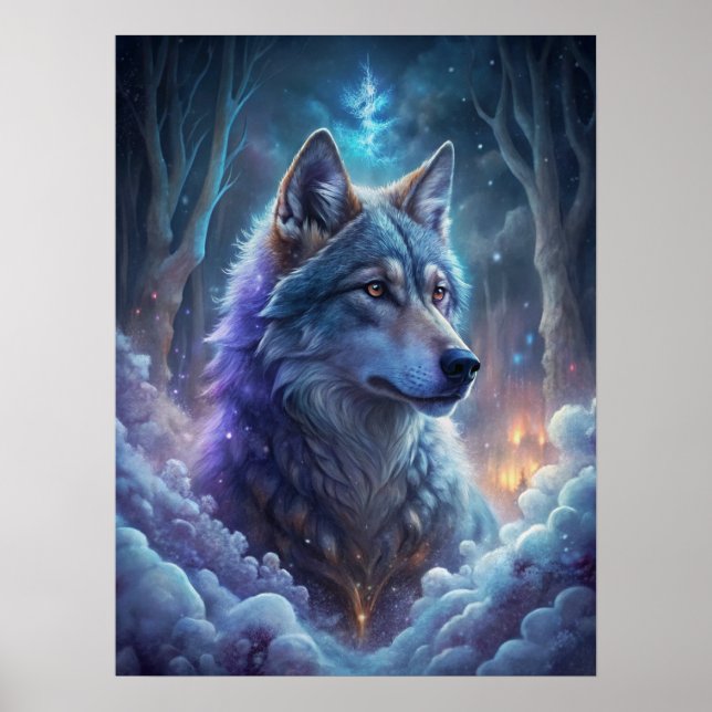 Fantasy Forest Animals Poster (Vorne)