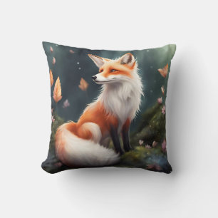Fantasy Fox Nature Art Kissen