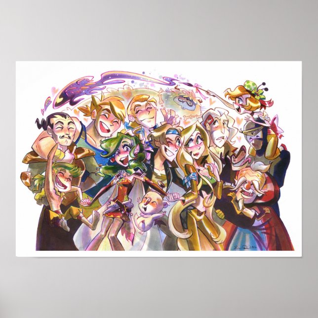 Fantasy Friends Poster (Vorne)