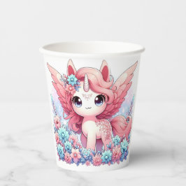 Fantasy Fun Unicorn Kinderdusche Pappbecher