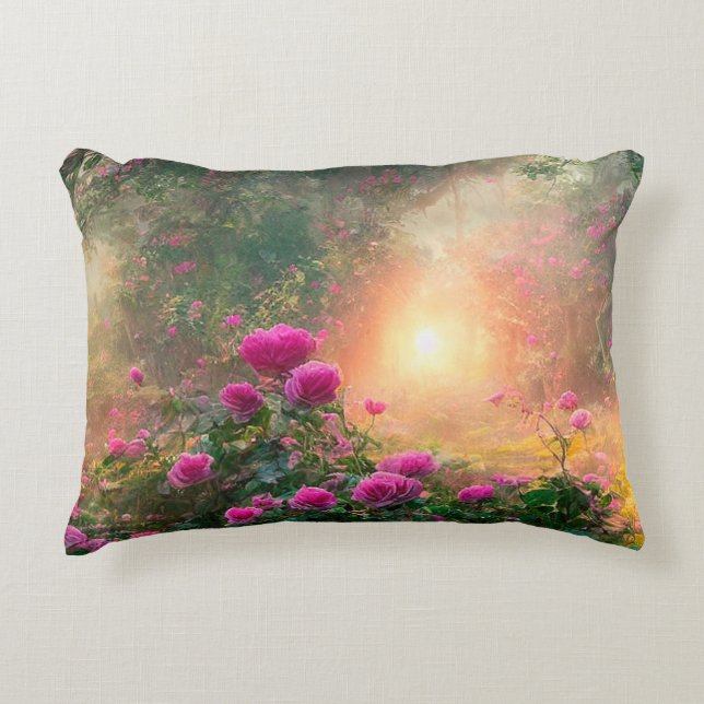 FANTASY Garden Blume - Kissen (Vorderseite)