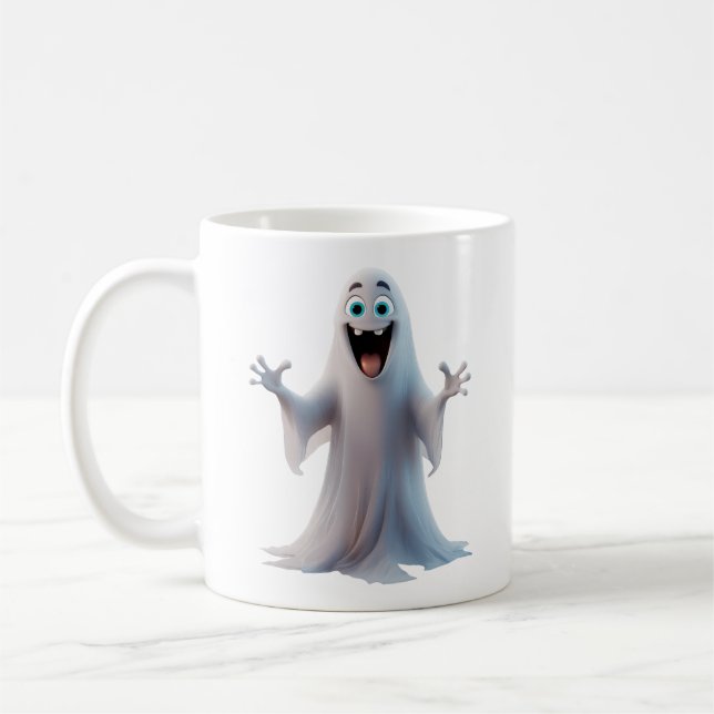 Fantasy Ghost-Tasse Kaffeetasse (Links)