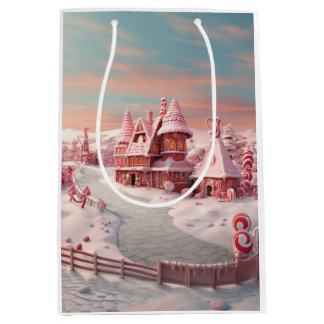 Fantasy Gingerbrett House mit Candies 4 Mittlere Geschenktüte