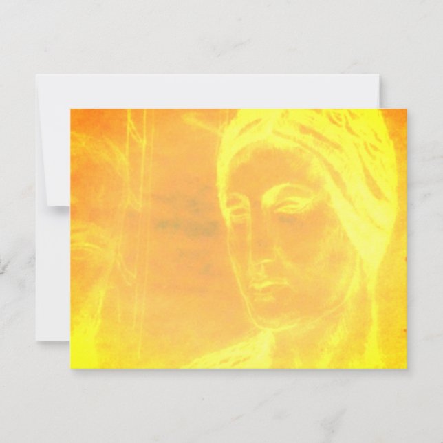 Fantasy Girl Einladung (Vorderseite)