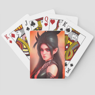 Fantasy Girl Spielkarten