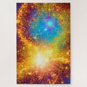 Fantasy Golden Star Explosion