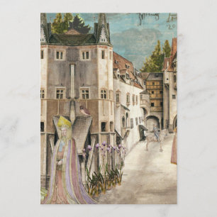Fantasy Hochzeit Einladung