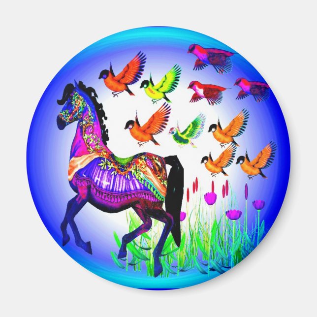 Fantasy Horse Magnet (Vorne)