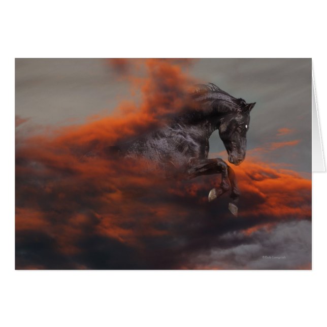 Fantasy Horses: Wolken (Vorderseite (Horizontal))