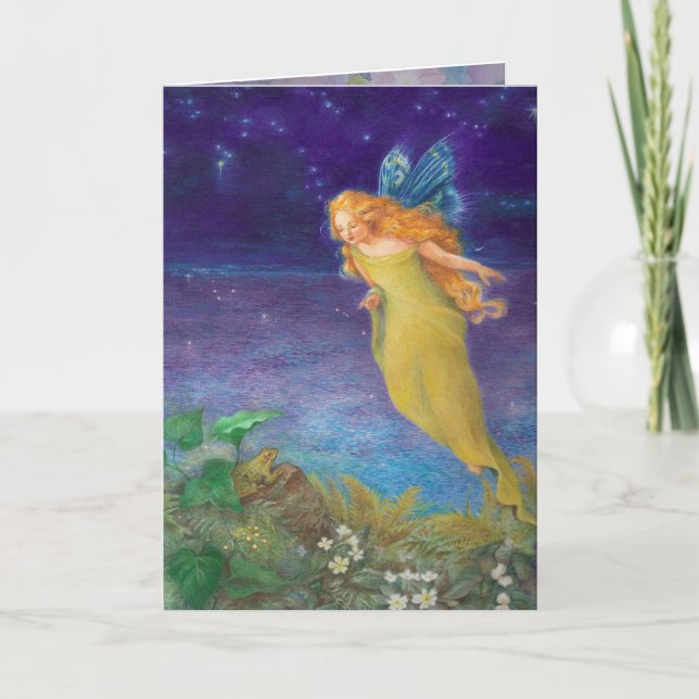 Fantasy Illustration Fairytale Custom Karte (Vorderseite)
