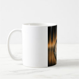 Fantasy Image Bronze Halfdome On Reflected Surface Kaffeetasse