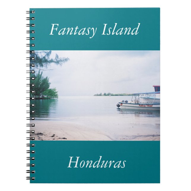 Fantasy Island Honduras Notizblock (Vorderseite)