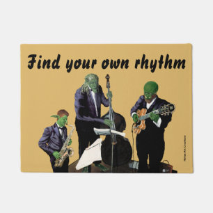 Fantasy Jazz Blues Musica Musikmusik Kunst Door Ma Fußmatte