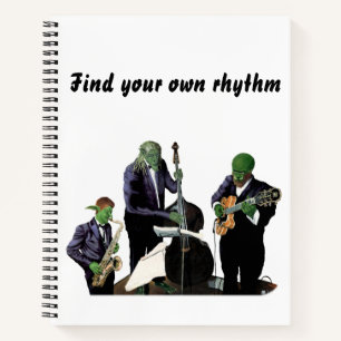Fantasy Jazz Blues Musicians Art Spirituosen Noteb Notizbuch