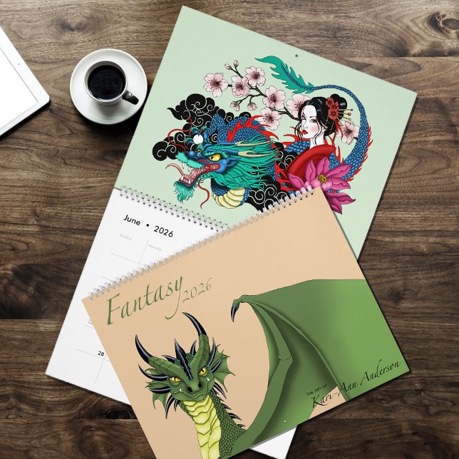 Fantasy-Kalender 2026 Kalender (Von Creator hochgeladen)