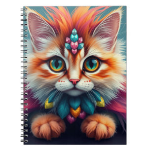 Fantasy Kitten Notizblock